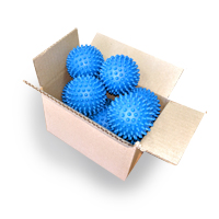 Bulk - Reflexology Ball - Blue - 7.5 - 20pk