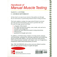 ZZ Handbook of Manual Muscle Testing - Book