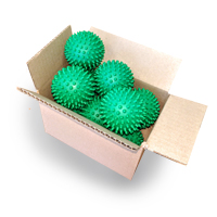 Bulk - Reflexology Ball - Green - 7.5 - 20pk