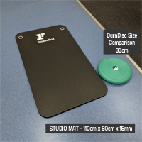 Fitness FIRST Studio Mat 110cm - Black